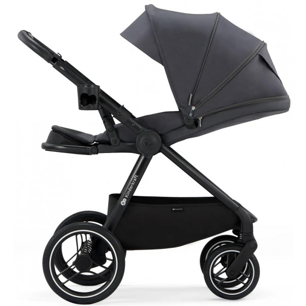 Фото - Коляска універсальна 2 в 1 Kinderkraft Nea Deep Grey (KSNEA000DGR2000)