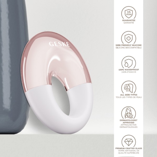 Фото - Массажер для глаз GESKE Cool & Warm Eye Massager 7 в 1 пудровый( GK000702SL01)