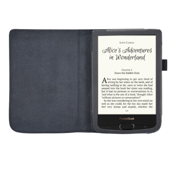 Фото - Чохол для електронної книги BeCover Slimbook for Pocketbook 627 Touch Lux4 Black (703730)