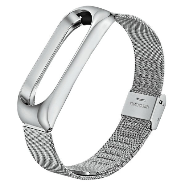 Фото - Ремінець для фітнес-браслету BeCover Metal for Xiaomi Mi Band 4/3 Silver (704652) Фото - Ремінець для фітнес-браслету BeCover Metal for Xiaomi Mi Band 4/3 Silver (704652)