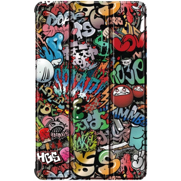 Фото - Чохол для планшету BeCover Smart Case Lenovo Tab M8 TB-8505 Graffiti (705026) Фото - Чохол для планшету BeCover Smart Case Lenovo Tab M8 TB-8505 Graffiti (705026)