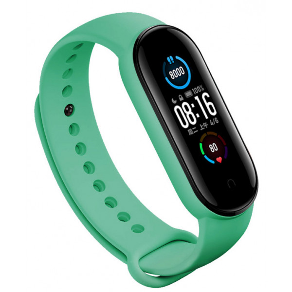 Фото - Ремінець для фітнес-браслету BeCover for Xiaomi Mi Smart Band 5 Green (705067)