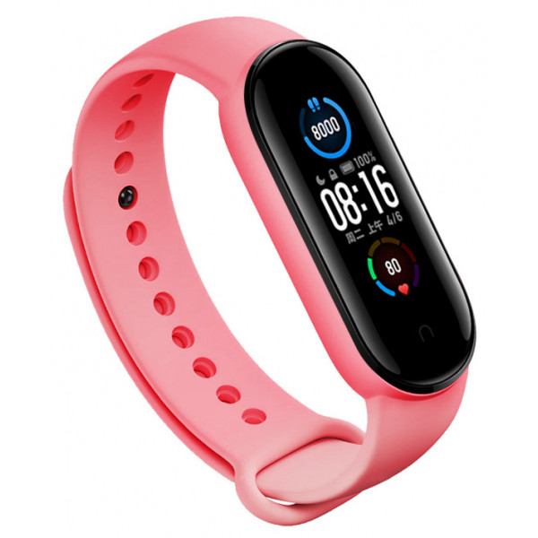 Фото - Ремінець для фітнес-браслету BeCover for Xiaomi Mi Smart Band 5 Pink (705069)