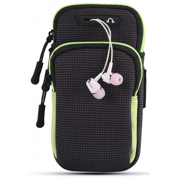Фото - Чохол для смартфону BeCover BC0011 6.5'' Black/Yellow (705346) + органайзер для наушников