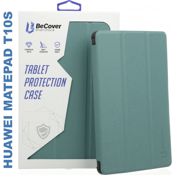 Фото - Чохол для планшета
BeCover Smart Case for Huawei MatePad T10s Dark Green (705400)