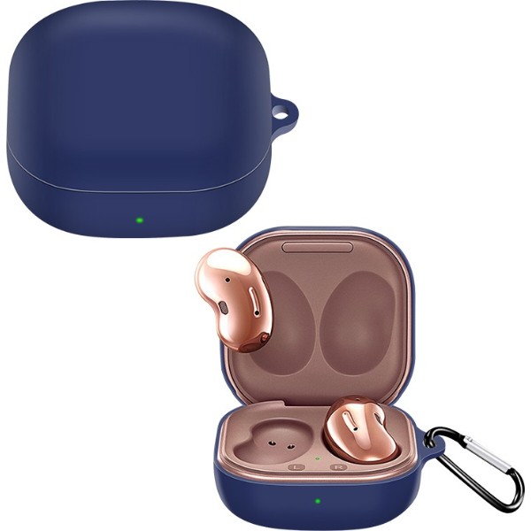 Фото - Чохол для навушників BeCover Silicon for Samsung Galaxy Buds Live Deep Blue (705407)