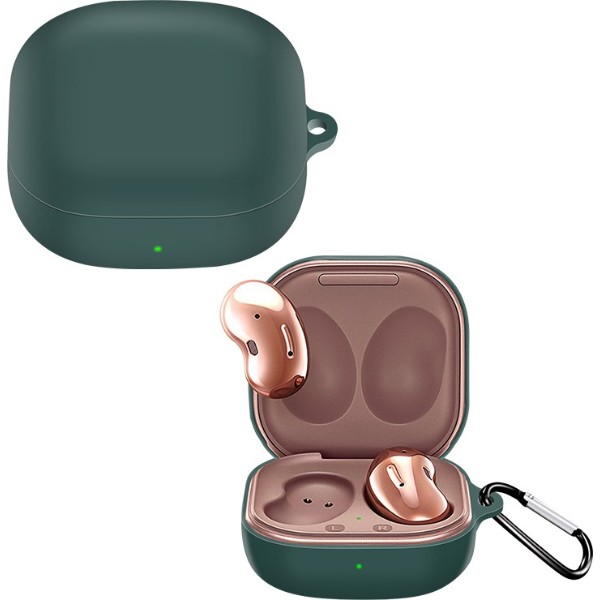 Фото - Чехол для наушников BeCover Silicon for Samsung Galaxy Buds Live Dark Green (705408)