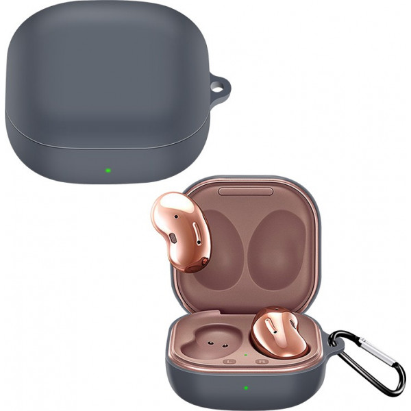 Фото - Чохол для навушників BeCover Silicon for Samsung Galaxy Buds Live Gray (705409)