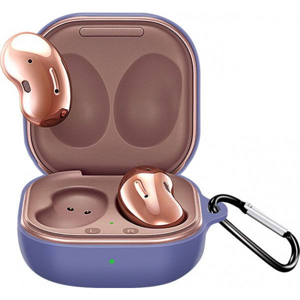 Фото - Чохол для навушників BeCover Silicon for Samsung Galaxy Buds Live Purple (705411)