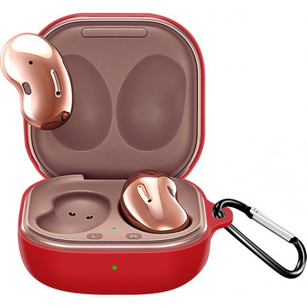 Фото - Чохол для навушників BeCover Silicon for Samsung Galaxy Buds Live Red (705412)