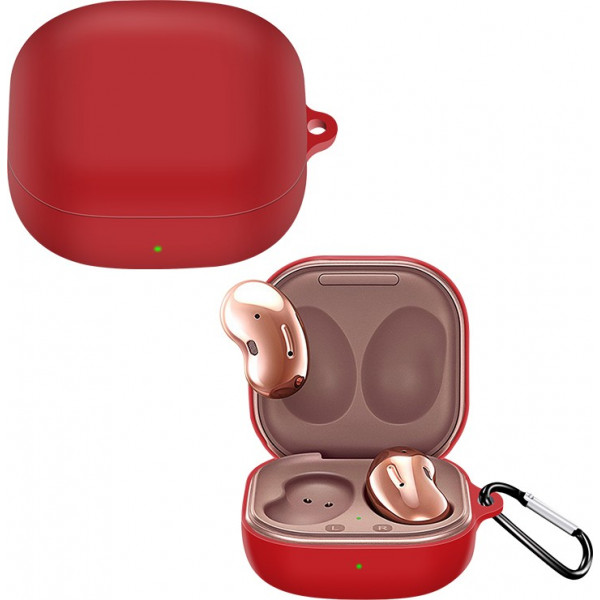 Фото - Чохол для навушників BeCover Silicon for Samsung Galaxy Buds Live Red (705412)