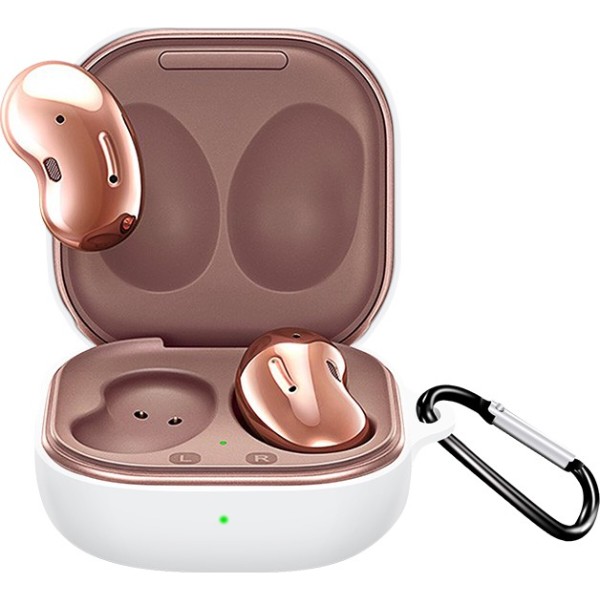 Фото - Чохол для навушників BeCover Silicon for Samsung Galaxy Buds Live White (705413)