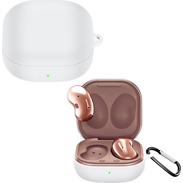 Фото - Чохол для навушників BeCover Silicon for Samsung Galaxy Buds Live White (705413)
