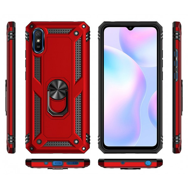Фото - Чохол для смартфону BeCover Military for Xiaomi Redmi 9A Red (705576)