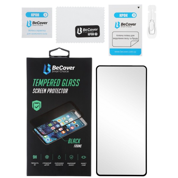Фото - Захисне скло для смартфону BeCover Premium for Oppo A53 Black (705592)