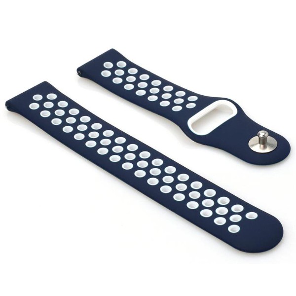 Фото - Ремінець для смарт-годинника BeCover Nike Style for Samsung Galaxy Watch/Active/Active 2/Watch 3/Gear S2 Classic/Gear Sport Blue-White (705698)