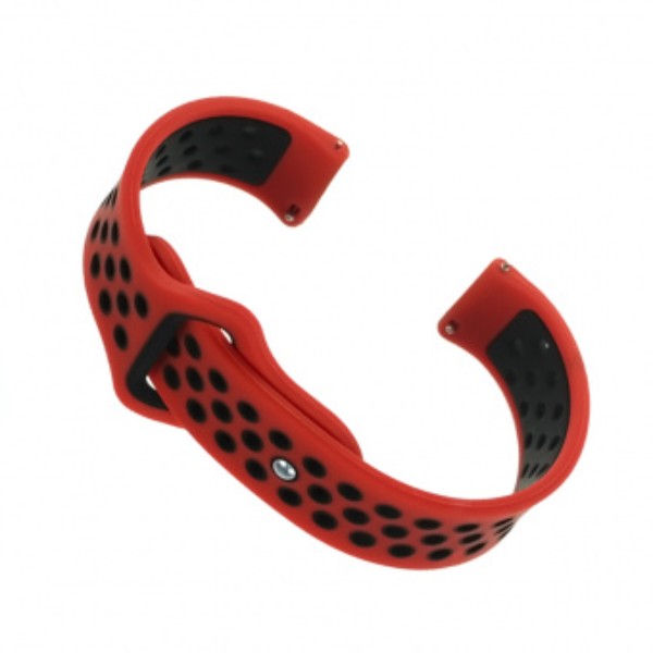 Фото - Ремешок для смарт-часов BeCover Nike Style for Samsung Galaxy Watch 46mm/Watch 3 45mm/Gear S3 Classic/Gear S3 Frontier Red-Black (705790) Фото - Ремешок для смарт-часов BeCover Nike Style for Samsung Galaxy Watch 46mm/Watch 3 45mm/Gear S3 Classic/Gear S3 Frontier Red-Black (705790)