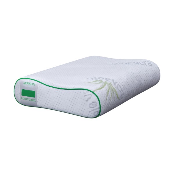 Фото - Подушка ортопедична MirSon №7058 Elite Green nature Alberto 490х320х105 Фото - Подушка ортопедична MirSon №7058 Elite Green nature Alberto 490х320х105