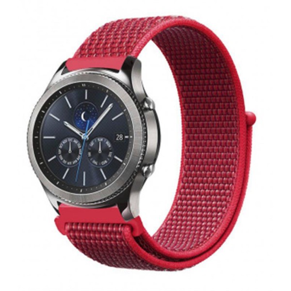 Фото - Ремінець для смарт-годинника BeCover Nylon Style for Huawei Watch GT 2 42mm Red (705843)