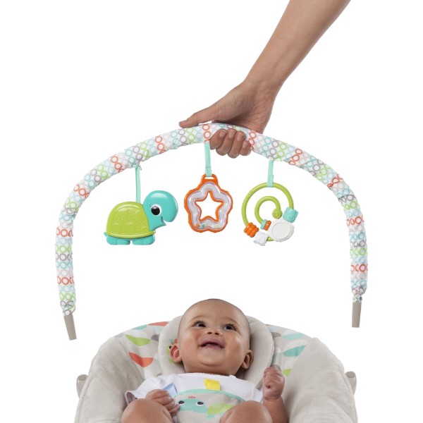 Фото - Кресло-шезлонг Bright Starts Happy Safari Bouncer (11508)