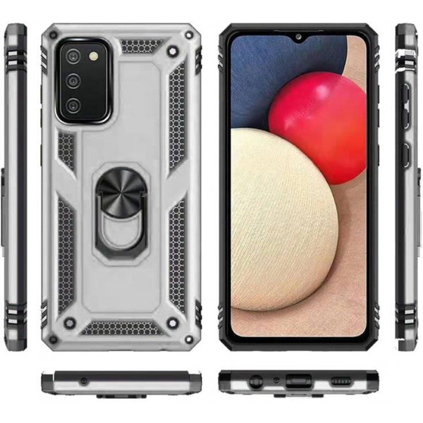 Фото - Чохол для смартфону BeCover Military for Samsung Galaxy A02s SM-A025 Silver (706015)
