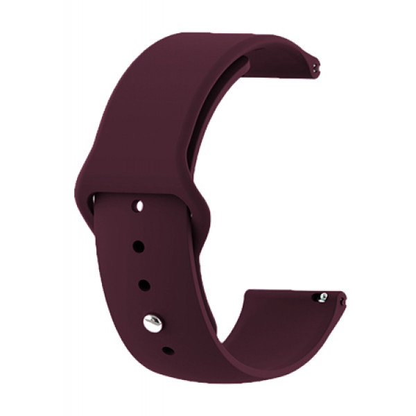 Фото - Ремінець для смарт-годинника BeCover for Huawei Watch GT/GT 2 46mm/GT 2 Pro/GT Active/Honor Watch Magic/Magic 2/GS Pro/Dream Purple-Wine (706338)