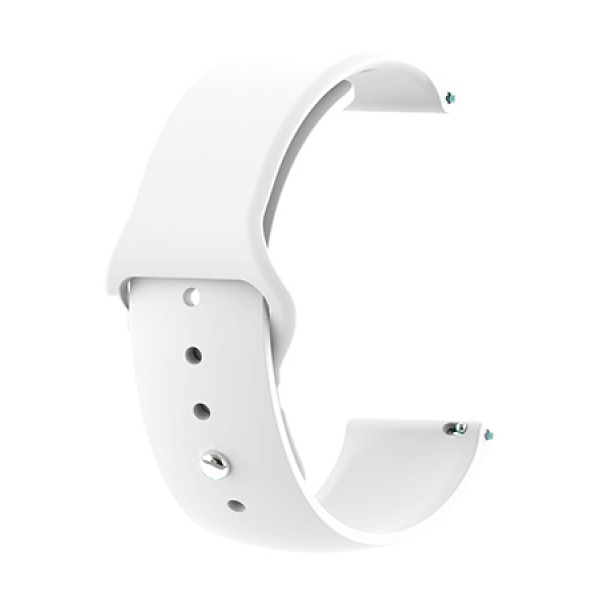 Фото - Ремінець для смарт-годинника BeCover for Xiaomi iMi KW66/Mi Watch Color/Haylou LS01/LS02 White (706357)