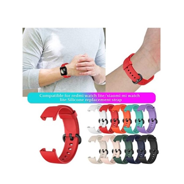 Фото - Ремінець для смарт-годинника BeCover for Xiaomi Mi Watch Lite Red (706393)