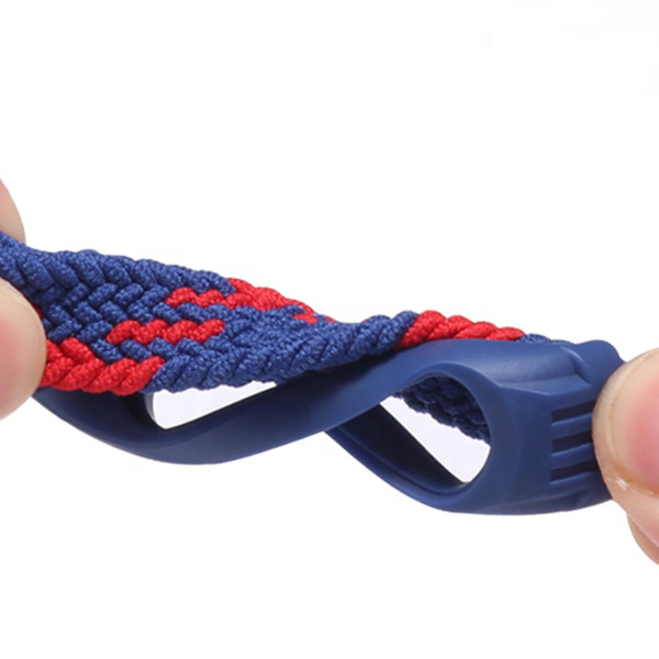 Фото - Ремінець для фітнес-браслету BeCover Набір 4 кольори Elastic Nylon Style BeCover для Xiaomi Mi Smart Band 5 / Mi Smart Band 6 (Size L) Girl (706500)