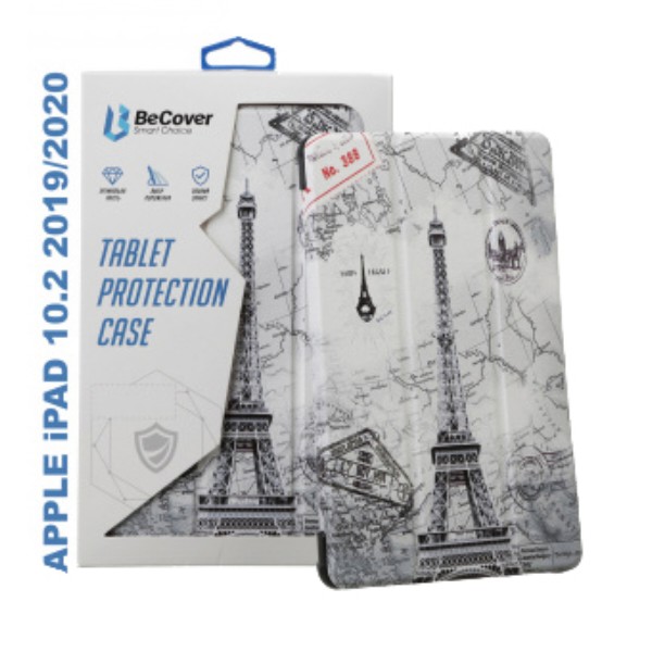 Фото - Чехол для планшета BeCover Smart Case for Apple iPad 10.2 (2019/2020) Paris (706607)