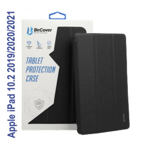 Фото - Чехол для планшета BeCover Soft Edge с креплением Apple Pencil for Apple iPad 10.2 2019/2020/2021 Black (706810) Фото - Чехол для планшета BeCover Soft Edge с креплением Apple Pencil for Apple iPad 10.2 2019/2020/2021 Black (706810)