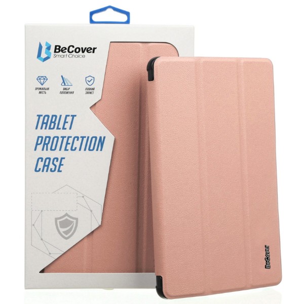 Фото - Чохол для планшету BeCover Tri Fold Hard for Apple iPad mini 6 2021 Rose Gold (706859)