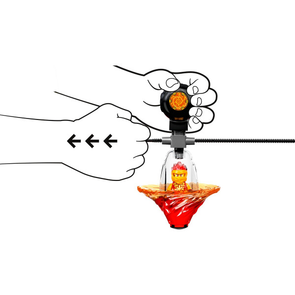 Фото - Конструктор LEGO Ninjago Обучение кружитцу ниндзя Кая (70688)