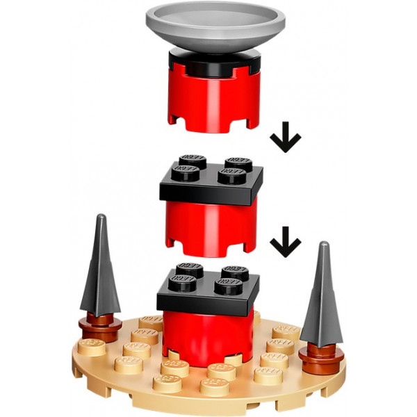 Фото - Конструктор LEGO Ninjago Обучение кружитцу ниндзя Кая (70688)