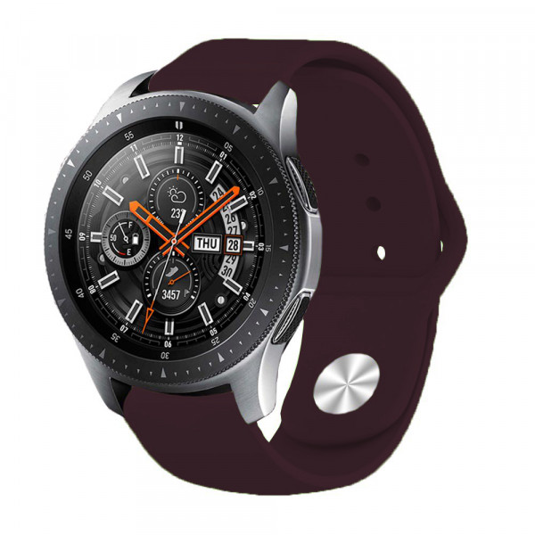 Фото - Ремінець для смарт-годинника BeCover for Huawei Watch GT/GT 2 46mm/GT 2 Pro/GT Active/Honor Watch Magic/Magic 2/GS Pro/Dream Purple-Wine (706338)