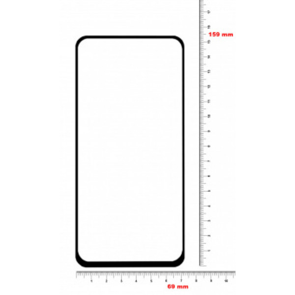 Фото - Захисне скло для смартфону BeCover for Realme 8 Black (706657)