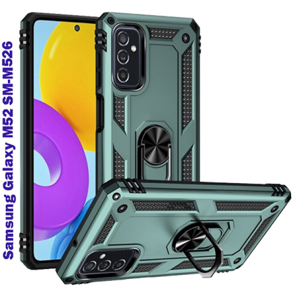 Фото - Чохол для смартфону BeCover Military for Samsung Galaxy M52 SM-M526 Dark Green (707119)