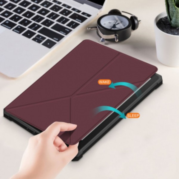 Фото - Чохол для електронної книги BeCover Ultra Slim Origami for Amazon Kindle Paperwhite 11th Gen. 2021 Red Wine (707222)