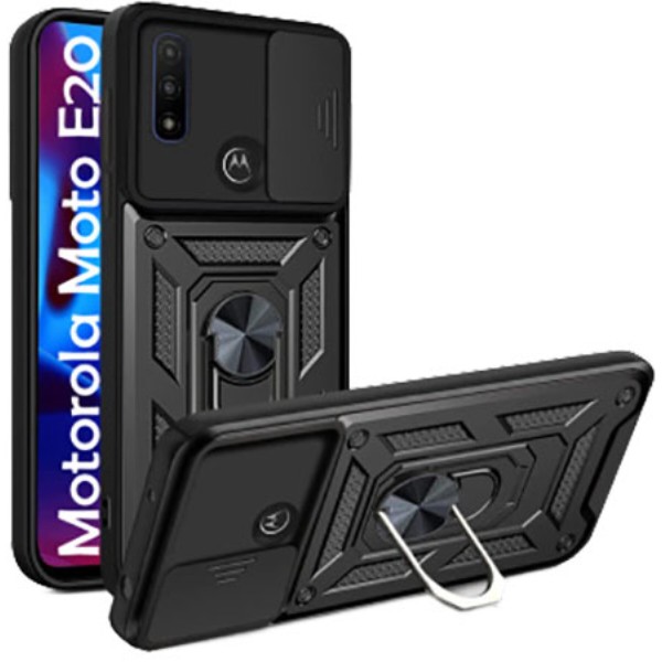 Фото - Чохол для смартфону
 BeCover Military for Motorola Moto E20 Black (707400)