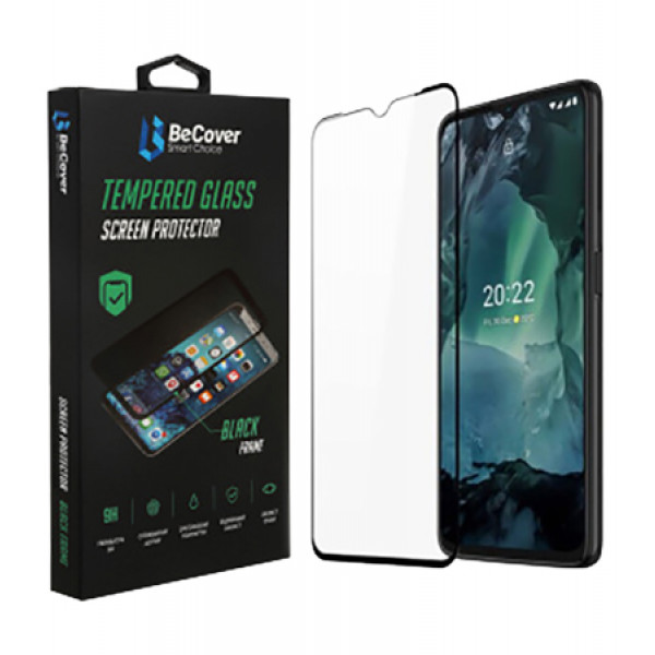 Фото - Захисне скло для смартфону BeCover for Nokia G21/G11/G11 Plus Black (707603)