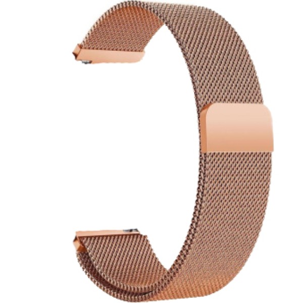 Фото - Ремешок для смарт-часов BeCover Milanese Style for Xiaomi iMi KW66 (22mm)/Mi Watch Color/Haylou LS01/Watch S1 Active Rose Gold (707748)