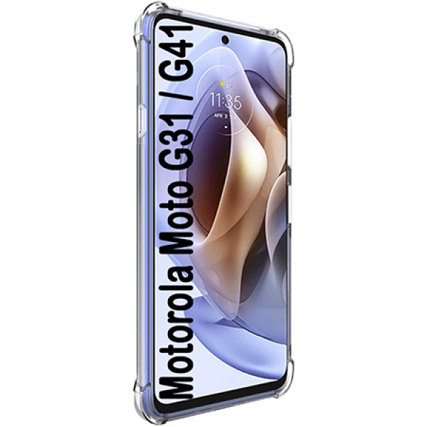 Фото - Чохол для смартфону BeCover Anti-Shock for Motorola Moto G31/G41 Clear (707884)