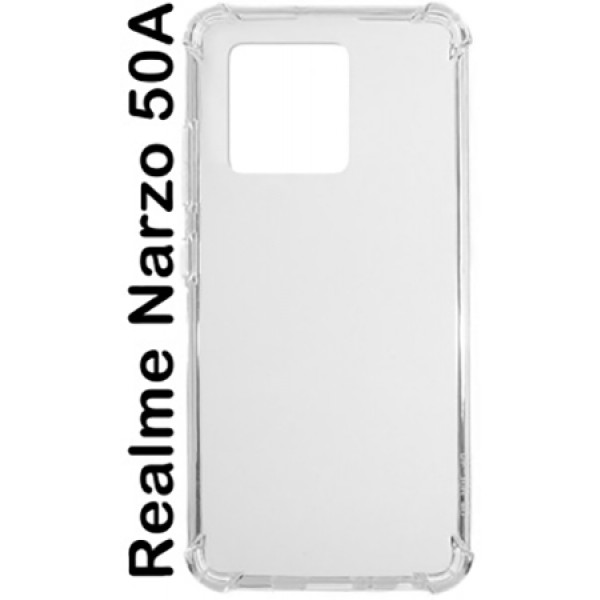 Фото - Чохол для смартфону BeCover Anti-Shock for Realme Narzo 50A Clear (707893)