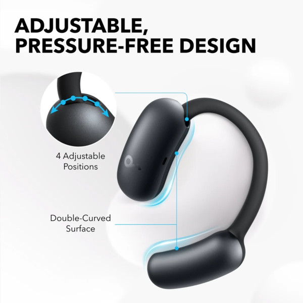 Фото - Навушники вкладиші бездротові TWS Anker SoundСore AeroFit 2 Black (A3874G11)