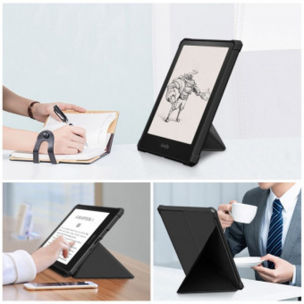 Фото - Чохол для електронної книги BeCover Ultra Slim Origami for Amazon Kindle Paperwhite 11th Gen. 2021 Black (707218)