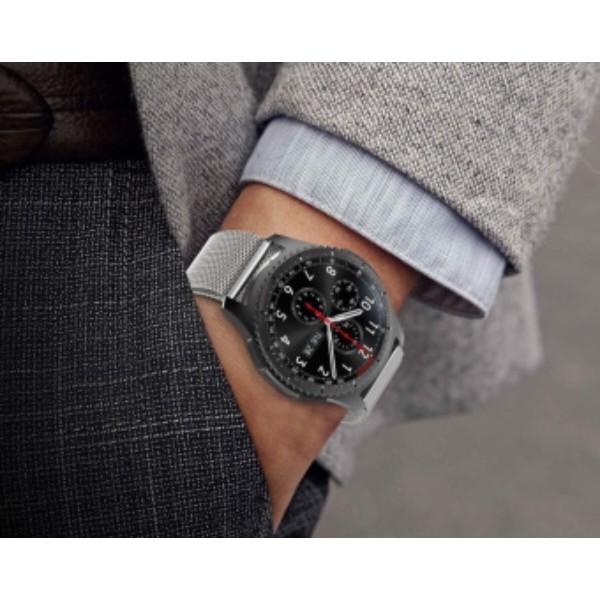 Фото - Ремешок для смарт-часов BeCover Milanese Style for Honor MagicWatch 2 (22mm)/Huawei Watch 3 Pro Classic 46mm Silver (707779)