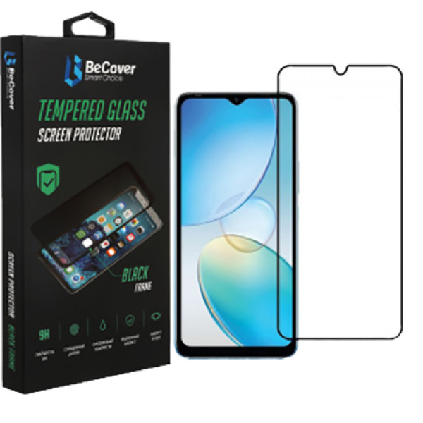 Фото - Захисне скло для смартфону BeCover for Infinix Note 12 (X663D) Black (708142)