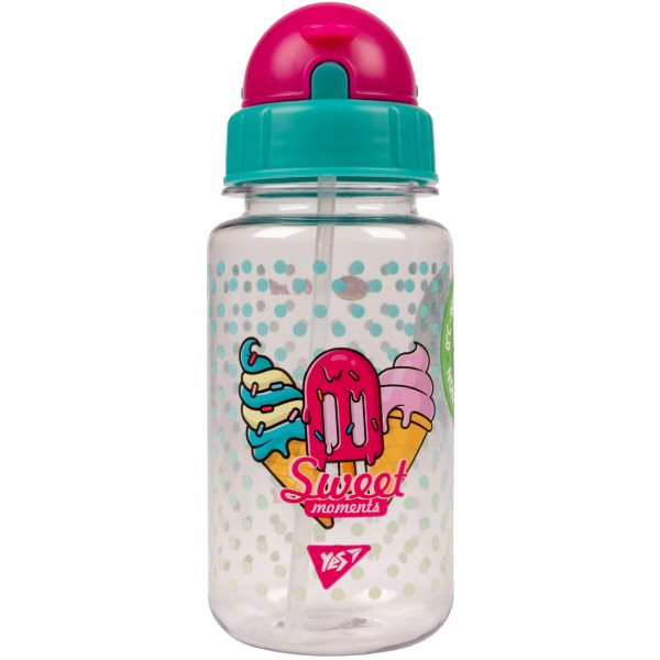 Фото - Бутылка для воды детская YES Sweet Cream 380 мл (708176)