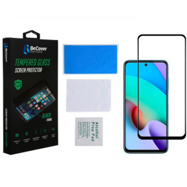 Фото - Защитное стекло для смартфона BeCover for Xiaomi Redmi 10 2022/10 Prime 2022 Black (708151)