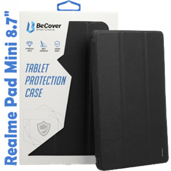 Фото - Чехол для планшета BeCover Smart for Realme Pad Mini 8.7 Black (708257)